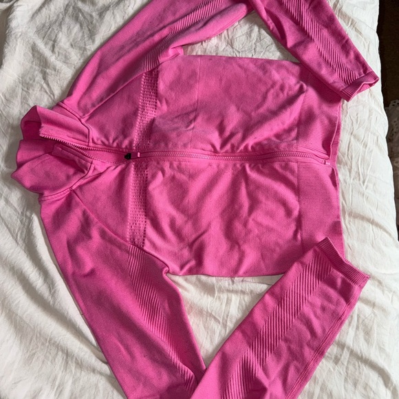Pink Fabletics Zip-Up jacket - Picture 3 of 3